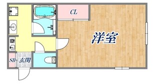 コーポMFTの物件間取画像